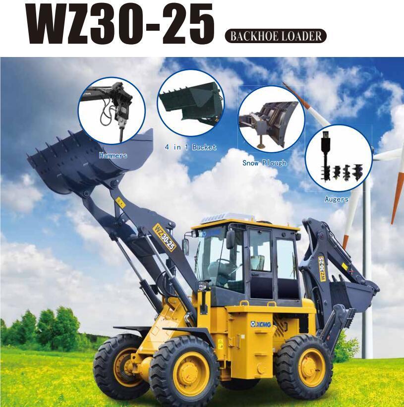 High Quality Backhoe Loader Wz30-25 Tractor for Sale