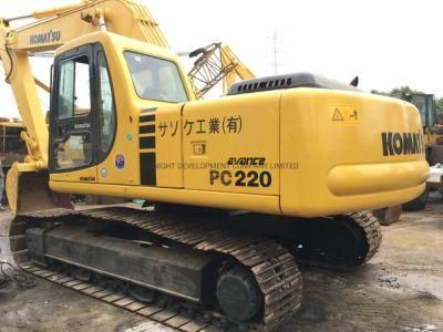 22t Good Condition Komatsu PC220-6 PC220 Crawler Excavator
