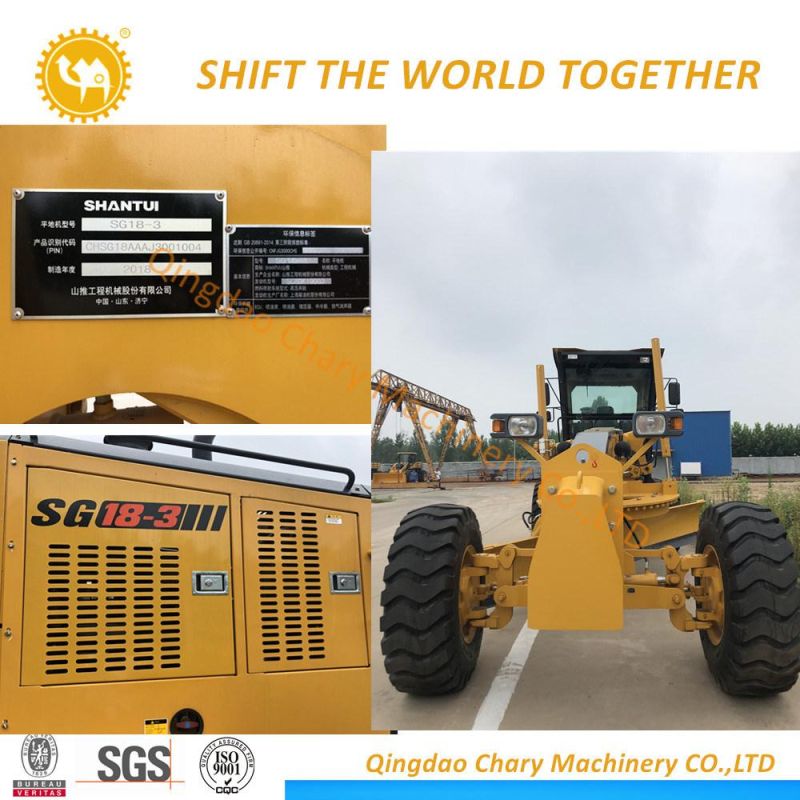 China Brand New Agriculture 215HP Sg21-3 Motor Grader/Road Grader