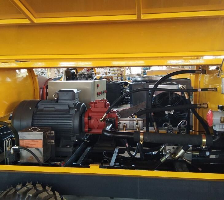 High Efficiency Concrete Pump Machine by Imported Engine