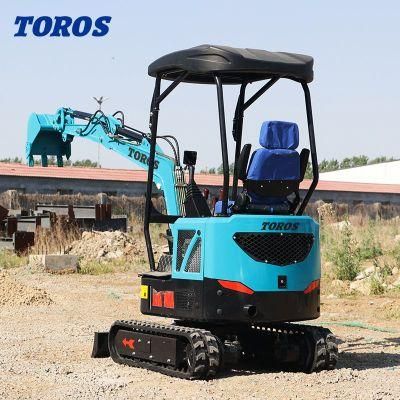 1.5 Ton Mini Digger Excavator for Sale More Functions Easier Construction Backhoe Digger Mini Excavator China