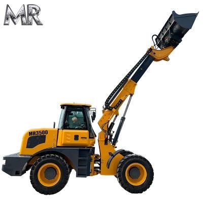 Chinese Factory Mountain Raise Telescopic Wheel Loader for Europe