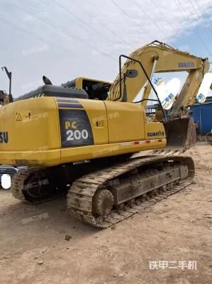 Used Mini Medium Backhoe Excavator Komatsu PC200-8 Construction Machine Second-Hand