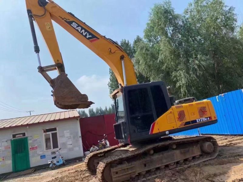 21 Ton Used Secondhand Sany Sy215c-9 Hydraulic Crawler Track Construction Machinery Equipment Backhoe Excavadora Usada Excavatrice Excavator Excavators for Sale