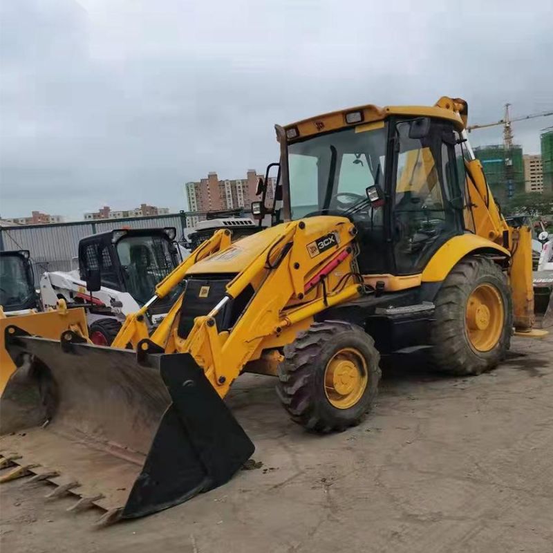 Jcb3cx Used Backhoe Loader 1.1cbm Wheel Loader