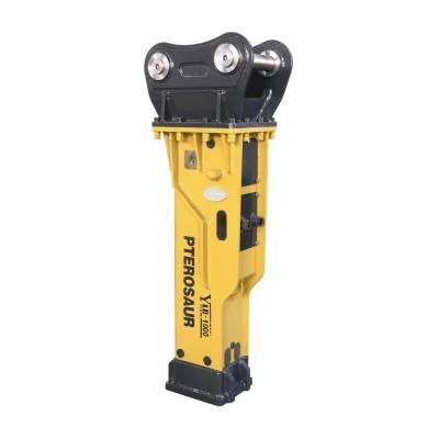 75mm Hydraulic Jack Hammer Rock Concrete Breaker for Buildings Demolition