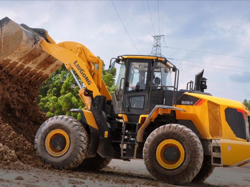 China Liugong Small 7 Ton 4.2m3 Wheel Loader Mini Front End Loader