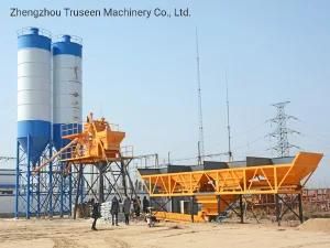 Hzs25 Stationary Wet Mix Concrete Mixing Plant for Building Construction