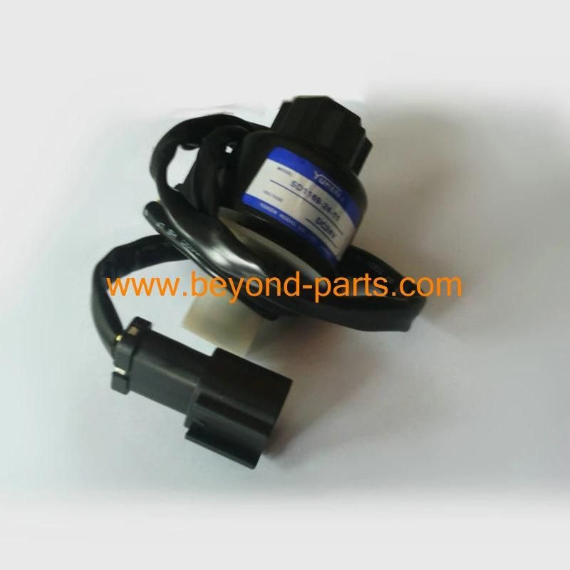 PC60-6 Excavator Swing Solenoid Valve Rotary 4D95 203-60-56180