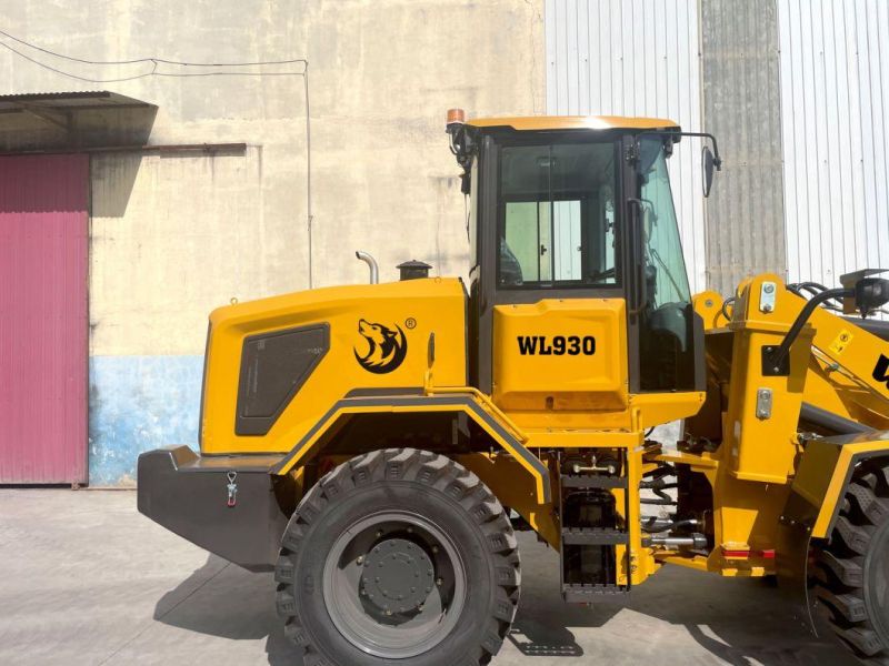 China High Quality Equipment Wl930 Wheel Loader with 16/70-24 Tires