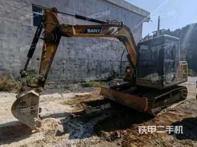 Used Mini Medium Backhoe Excavator Sany Sy75c Construction Machine Second-Hand