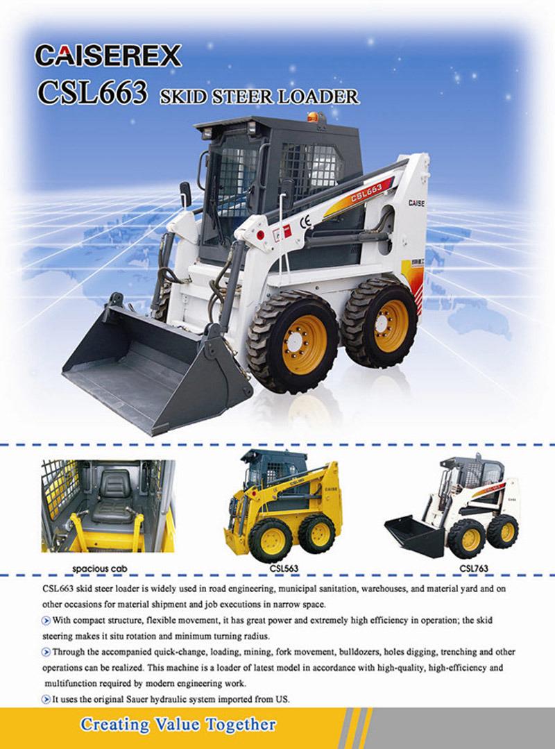 China Best Ce Skid Steer Loader Similar Skid Steer Loader