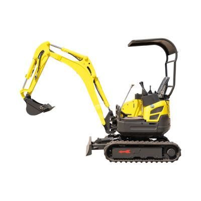 Multifunctional Mini Tailless Earth Excavator with 0.05m3 Bucket for Sale