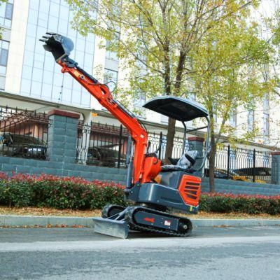 High Quality Mini Excavator 1 Ton 1.2 Ton Mini Crawler Excavator Small Digger for Sale