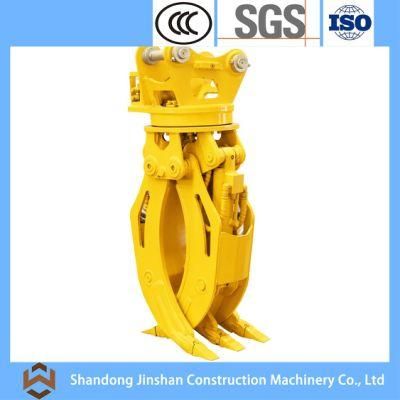 Excavator Accessories Hydraulic Wood Grabber/Hydraulic Rotating Wood Grab/Log Grapple