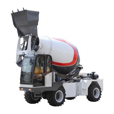 Small Mini Mixer Machine Self Loading Concrete Cement Mixing Truck with Drum Mixer Price
