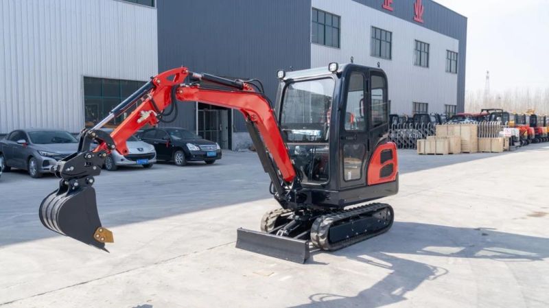 2022 Hot Sale! ! ! Euro V/EPA Kubota 1.8t 2t Mini Excavator with Boom Swing and Radio! ! !
