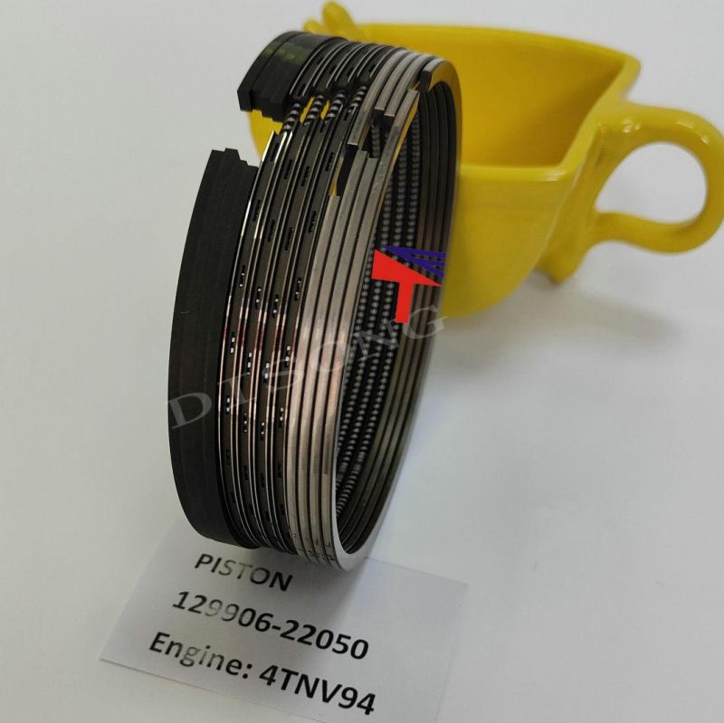 High Quality Diesel Engine Mechanical Parts Piston Ring 129906-22050 for Engine Parts 4tnv94 Generator Set