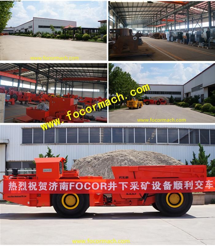 3 Cbm Diesel Underground Scooptram with Closed Cabin and Air Conditioner
