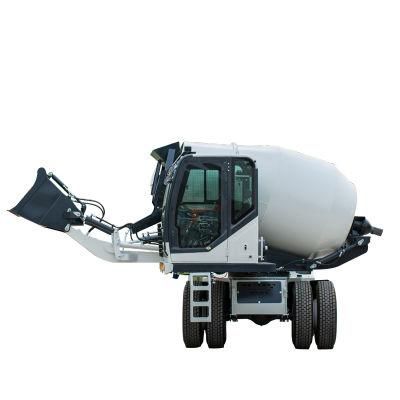 3.5m3 Diesel Engine Self Feeding Concrete Mixer Mobile Concrete Mixer Concrete Truck Mixer
