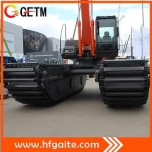 Amphibious Excavator for Shorelines, Coastlines and Swamps