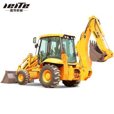 Mini 4X4 Backhoe Loader Four-Wheel Drive Hydraulic Backhoe for Sale