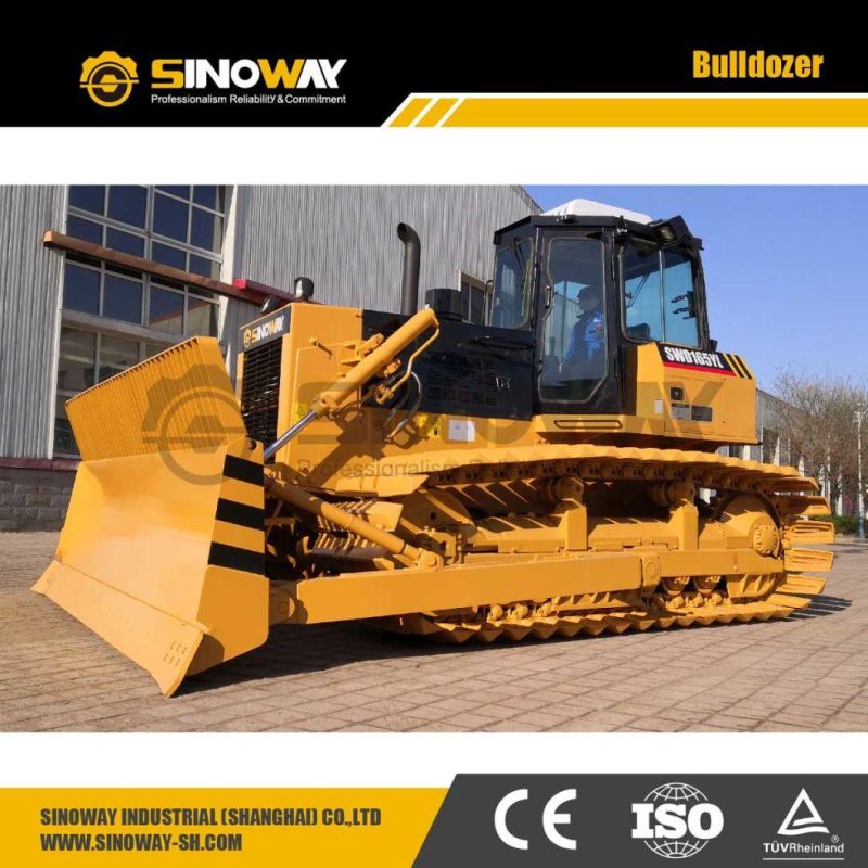 Crawler Bulldozer with Wide Track Slipper