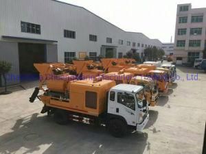 Diesel Electric Truck Concrete Mixer with Pump