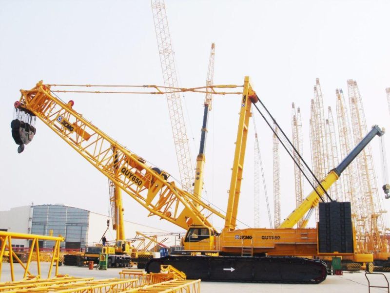 100 Ton Hydraulic Crawler Crane Truck Xgc100