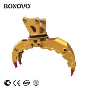 Rotary Hydraulic Digger Grapple/Grab From Bonovo