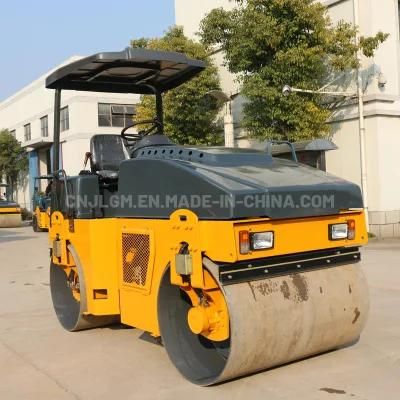 Driving Type Big Steel Wheel Vibratory Road Roller with 28ton Closed Cabin