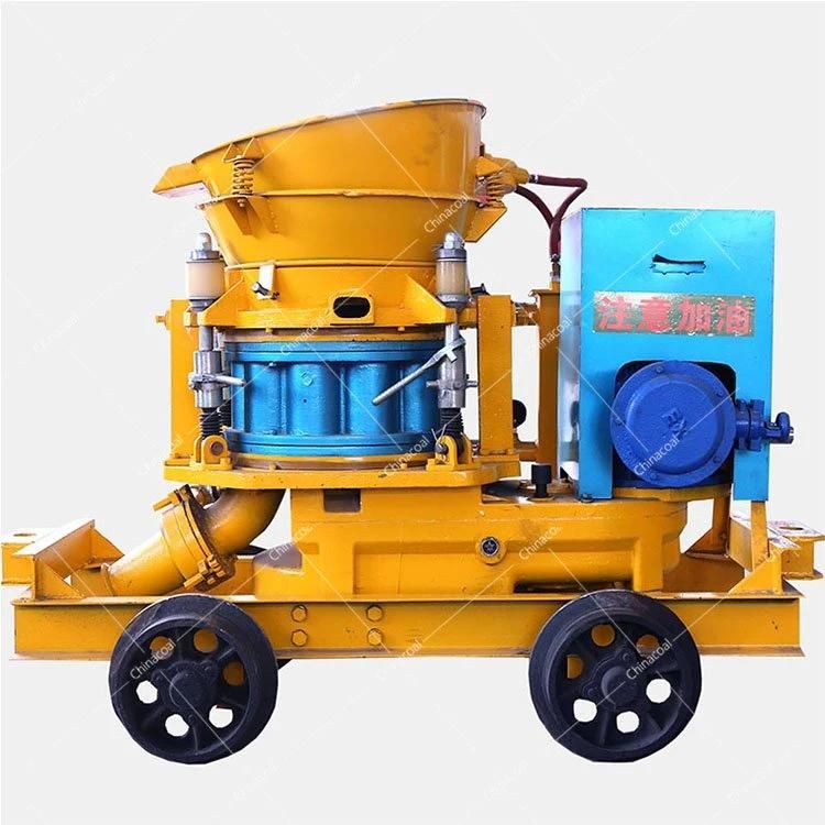 Small Size Concrete Portable Mobile Shotcrete Machine Dry Mix Shotcrete Machine