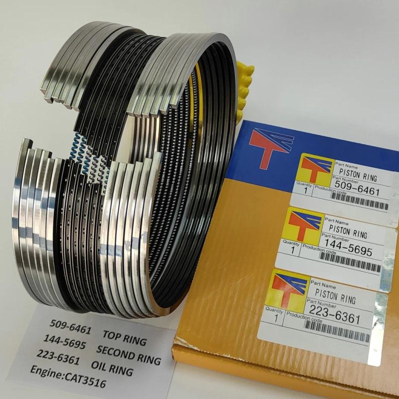 High Quality Diesel Engine Mechanical Parts Piston Ring 509-6461 144-5695 223-6361 for Engine Parts Cat3516 Generator Set
