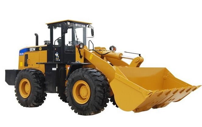Shangong Sem655D Wheel Loader / 5 Tons Load Capacity + 3m3 Bucket / Weichai Engine 162kw