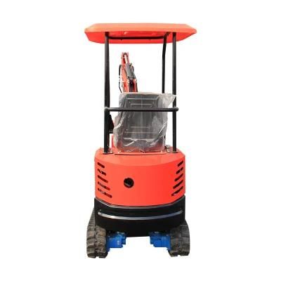 Fw10A EPA Crawler Hydraulic Mini Excavators Mini Digger Amphibious Excavators with Excavator Parts Factory with Yanmar Engine