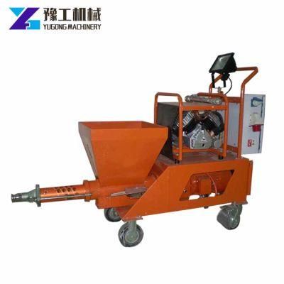 Electric Wall Cement Mortar Spray Plastering Paint Machine