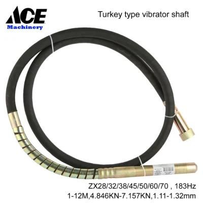 Long Concrete Vibrator Shaft Turkey Style