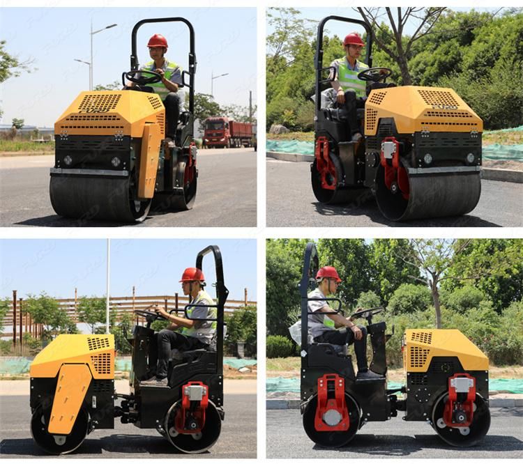 Low Price Vibratory Road Roller 1 Ton Road Roller Compactor Machine