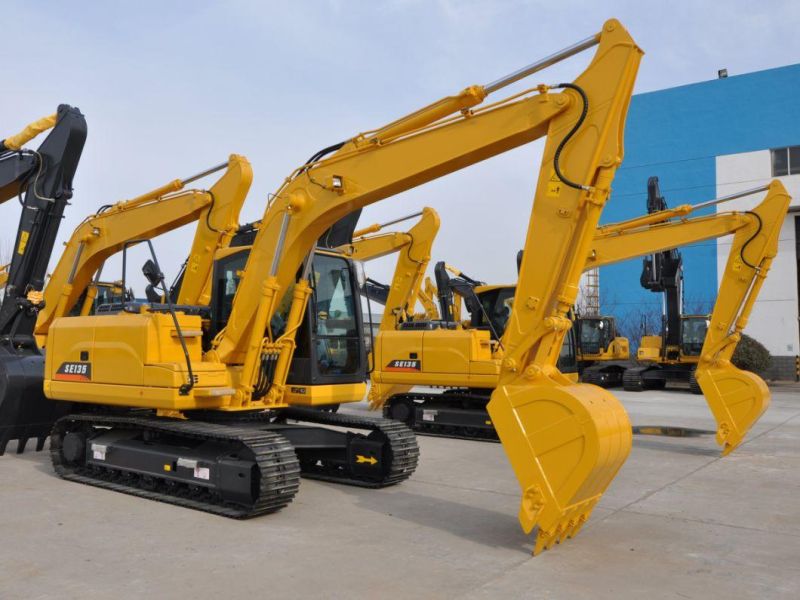 Construction Equipment Se210W Mini Crawler Excavator Price