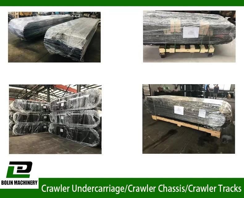 0.5ton to 50ton Crawler Steel Track Undercarriage Assy for Excavator Construction Machine