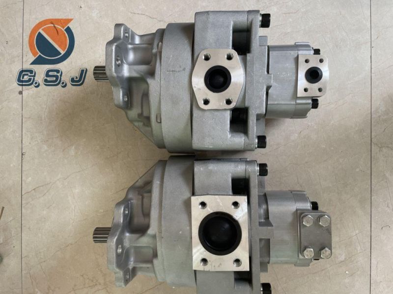 Factory Manufacturing Gear Pump 705-52-31230 for Komatsu Wa500-6 Wheel Loader