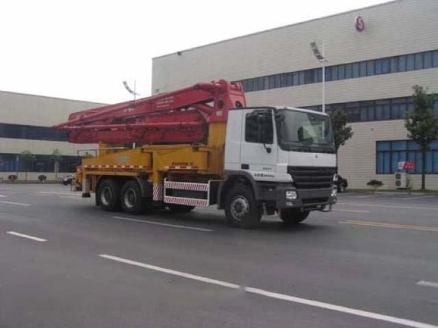 Hot Sale 37m 48m 56m Concrete Boom Pump Truck Truck-Mounted Concrete Pumps Concrete Placing Boom