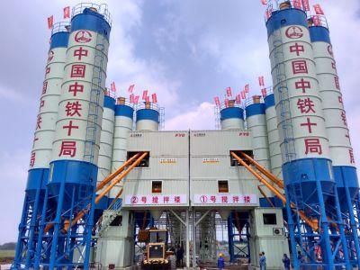 Widely Used Concrete Mixer Plant 100ton-5.32m Cement Silo