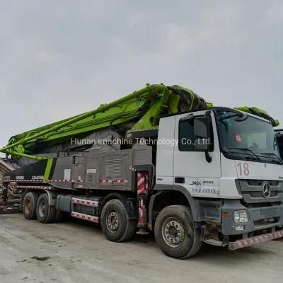 Used Concrete Equipment Pump Truck Zoomlions 56m Second Hand Heavy Machine