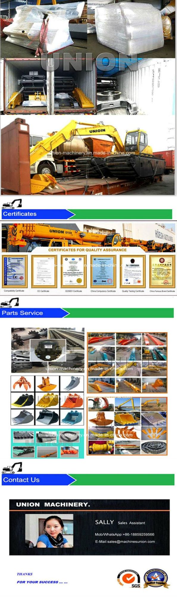 Long Arm Reach Cat 320d Amphibious Excavator