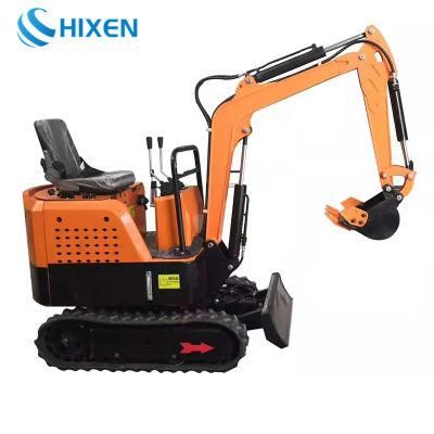 1 Ton Mini Hydraulic Compact Crawler Excavator with 0.025cbm Bucket