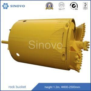Rotary Drilling Rig Accessories Rock Bucket Tool