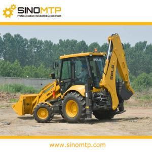 Imported Carraro Equipped 8tons SDLG B877 Backhoe Loader with 70kw Weichai Engine