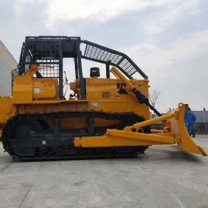 Yishan 220HP Forestry hydraulic track type crawler bulldozer TY220F with Komatsu technology