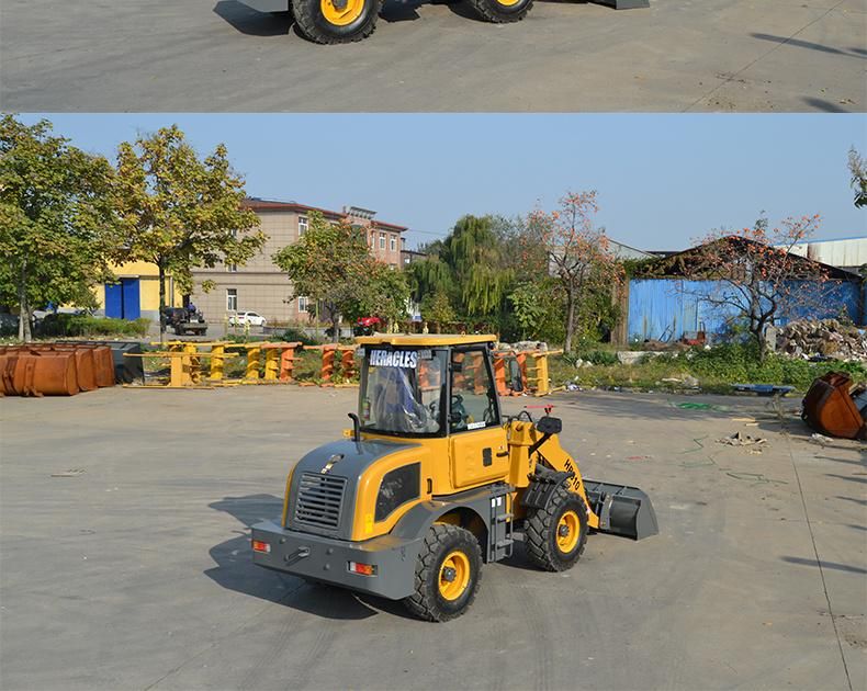 Hydraulic Wheel Front End Bucket Articulated Loader